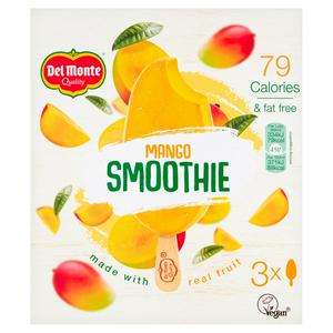 Del Monte Iced Mango Smoothie 3x90ml £1.75 @ Sainsburys