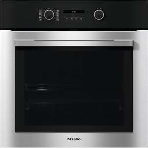Miele ACTIVE H2761B Wifi Connected Built In Electric Single Oven - Clean Steel - A+ Rated