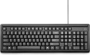 HP 100 Wired Keyboard - Black £7.99 free Click & Collect @ Argos