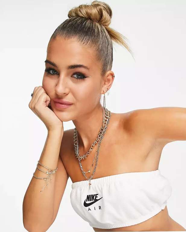 Nike Air Bandeau Top Now £7.50 Delivery is £4.50 or Free with £40 spend @ Asos