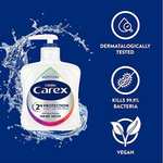 Carex 2 Hour Protection Antibacterial Moisture Hand Wash - Pack of 6 x 250ml - £5.70 with S&S