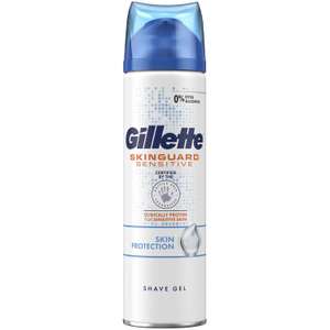 Gillette Hydra Skinguard Sensitive Shaving Gel 200ml £1 + free click and collect @ Superdrug