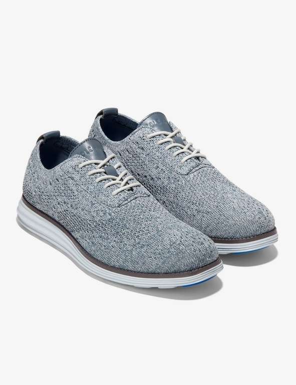 COLE HAAN Original Grand Stitchlite Oxford Shoes Blue Mix - £65 @ Marks and Spencer