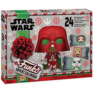Funko POP Christmas Advent Calendar 2022: Star Wars With 24 Days of Surprise Pocket POP £24.30 @ Amazon