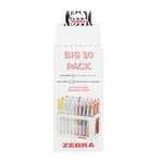 Zebra 30 Mildliner Pen Set With Pen Holder w/clubcard