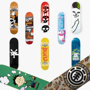 Skateboard 1 Day Sale - Decks + Free Grip Tape From £23.94 Delivered / Completes From £33.94 Delivered @ Route One (UK Mainland)