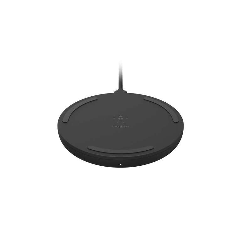 Belkin BoostCharge Wireless Charging Pad 10W (Qi-Certified Fast Wireless Charger, Black / White - £10.49 @ Amazon prime exclusive