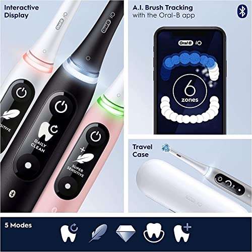 Oral-B iO6 2x Electric Toothbrushes with Revolutionary iO Technology £139.82 @ Amazon