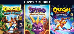 The Lucky 7 Bundle (Crash N-Sane Trilogy, Crash Bandicoot 4 and Spyro Re-Ignited Trilogy) - £36.29 @ Steam