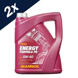 MANNOL 2x5L Fully Synthetic PD Engine Oil 5W-40 (via app with code) - sold by Carousel Car Parts