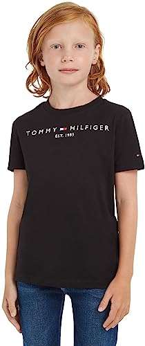 Tommy Hilfiger Unisex Kid's Essential Tee S/S T-Shirt Child/Junior sizes 3-to-16yrs