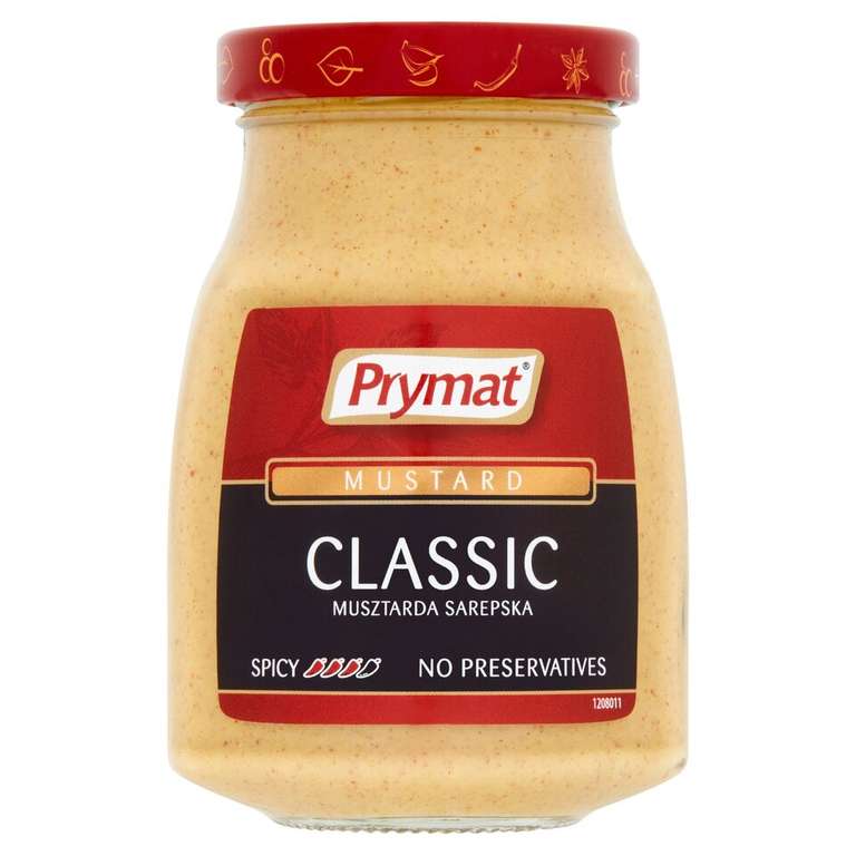 Prymat Sarepska / Mild Mustard 185G (Clubcard Price)