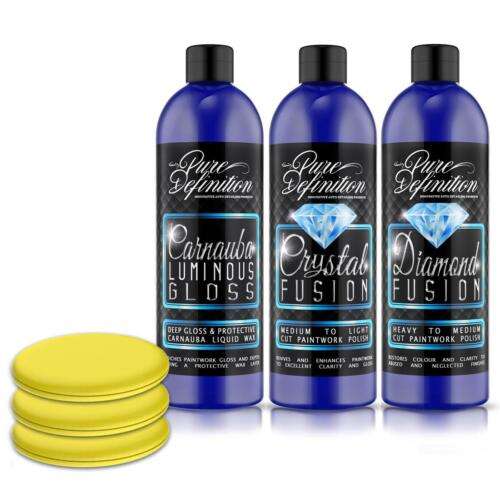 Hybrid Solutions Pro Collection Triple Pack - Car Wax & Polish - All in one for polish & wax £30 @ turtlewaxeurope eBay