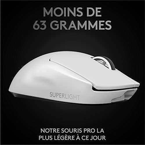 Logitech G PRO X SUPERLIGHT Wireless Gaming Mouse - £59.24 / £54.90 with promo (cheaper with fee-free card) @ Amazon France