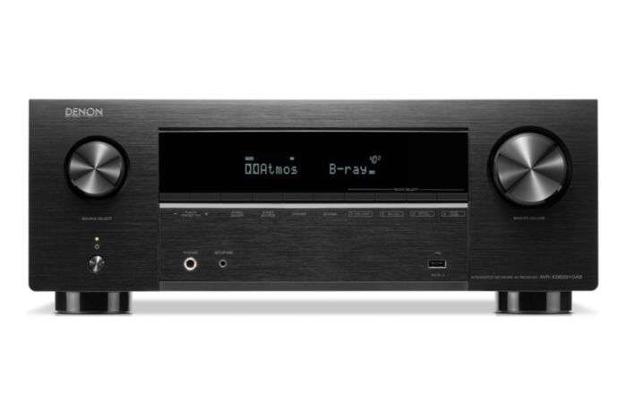 Denon AVR-X2800H + Klipsch R-605FA 5.1.2 Dolby Atmos Home Theatre System Speakers
