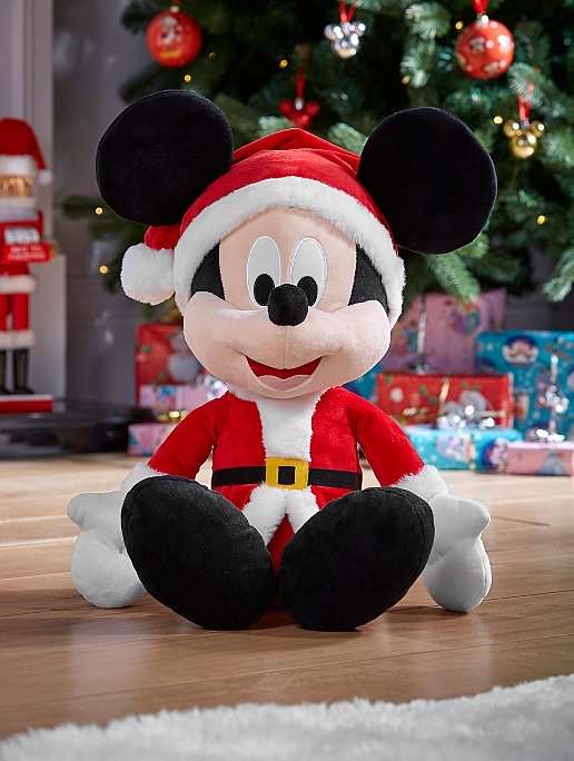 Mickey or Minnie Christmas plush toy 43cm £7.50 + free click and collect @ George (Asda)