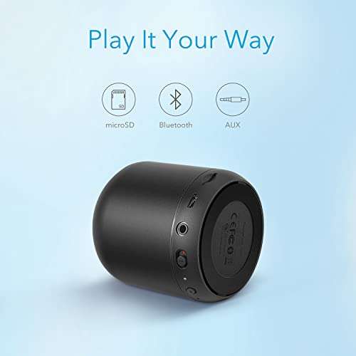 Anker Soundcore 5W mini Wireless Portable Speaker with Enhanced Bass and 15-Hour Playtime for £18.99 @ Anker Direct / Amazon