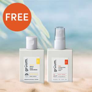 Free Suncare Bundle SPF30 5* face sunscreen 50ml + Kyla Hydrating Facial Mist 50ml when you pay postage