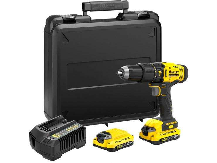 Stanley Fatmax V20 18V Combi Drill Kit - £62.63 Using Code + Free C&C Or Delivery @ Halfords