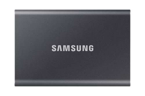 Samsung T7 Portable SSD - 2 TB - USB 3.2 Gen.2 External SSD Titanium Grey £112.99 @ Amazon
