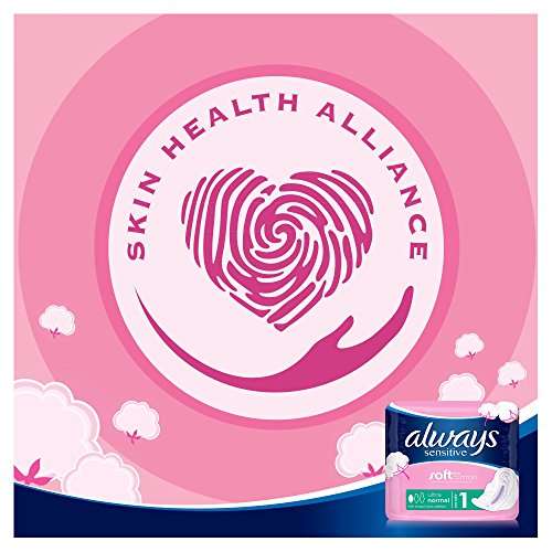 Always Sensitive Pads with Wings Ultra Normal 14 Pads - 95p @ Amazon