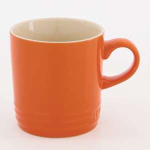 Le Creuset Mug (volcanic orange/flint grey) £9.99 each (Free click and collect) @ Tk maxx