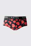 Men's All Over Heart Briefs - Sizes XS, S and M - Using Codes