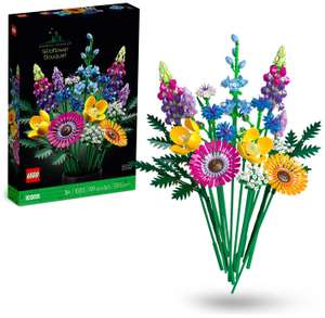 LEGO Icons Wildflower Bouquet Flowers Set for Adults 10313 £41 Free Click & Collect @ Argos