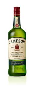 Jameson Irish Whiskey Original Blended and Triple Distilled, 1L