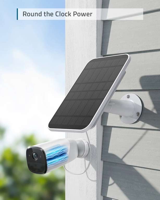 eufyCam Solar Panel Charger £29.99 With Code. Sold by Eufy