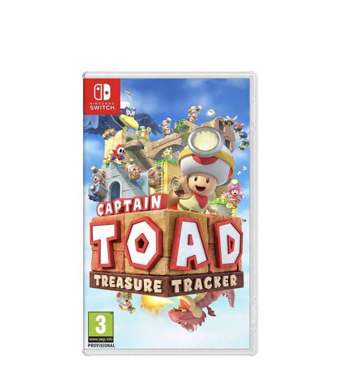 NINTENDO SWITCH Captain Toad: Treasure Tracker - free C&C