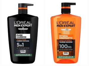 L'Oréal Men Expert Hydra Energetic Shower Gel Large XXL 1L or l'Oreal Pure Carbon (£4.50 with student discount) £1.50 click & collect