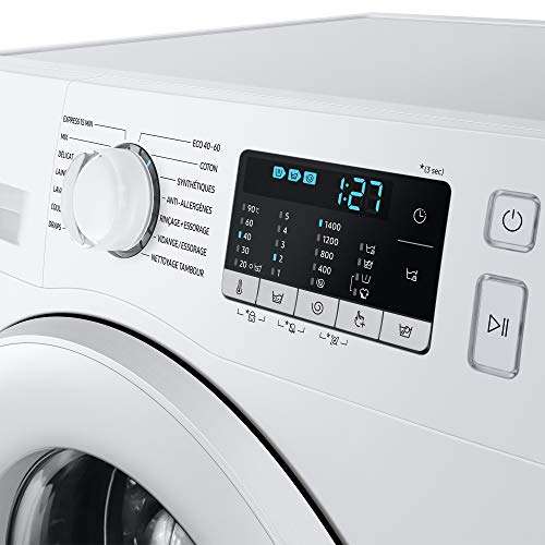 Samsung Series 5 WW70TA046TE/EU with ecobubble Freestanding Washing Machine, 7 kg 1400 rpm, White, B Rated £319.99 @ Amazon