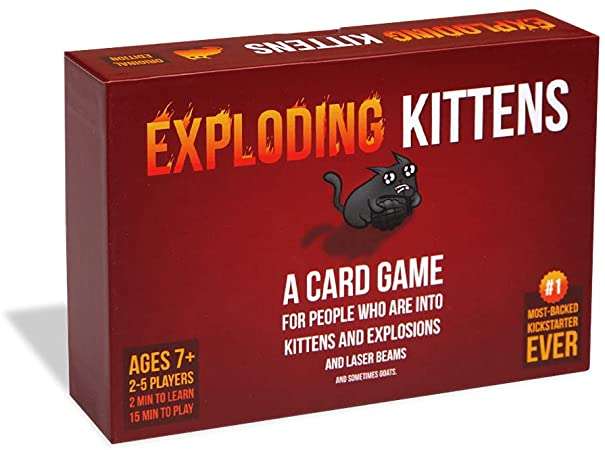 Exploding Kittens A card game £8 at ASDA Hulme Manchester
