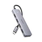 UGREEN USB C Hub, Slim Type C to 4 Port USB 3.0 Adapter, 5Gbps High-Speed USB Splitter Compatible - £9.99 Delivered @ Efones