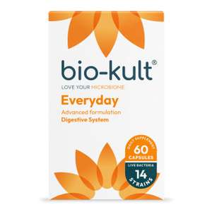 Bio-Kult Advanced Multi-Strain Formulation Probiotic for Digestive System, 60 Count (Pack of 1)