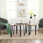 Vasagle Set of 3 Nesting Coffee Tables - Sold by Songmics Home UK