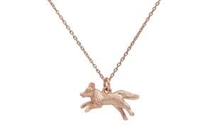 Various Gold necklaces on clearance e.g Revere 9ct Rose Gold Plated Fox Pendant Necklace Chain £7.98 (Free Collection) @ Argos