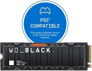 1TB - WD Black SN850 M.2-2280 PCI Express 4.0 x4 NVMe SSD with Heatsink (7000/5300MB/s R/W) £99 delivered @ CCL computer