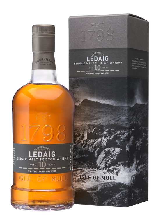 Ledaig 10 Year Old Single Malt Scotch Whisky, 70cl | 46.3% ABV £29.25/£27.62 Max S&S