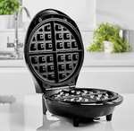 George Home Black Non-Stick Waffle Maker GWM101B-21 £10 Free Collection @ George (Asda)