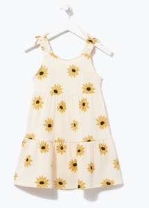 Girls crinkle dresses £6 (4-7 Yrs) with free click and collect at Matalan