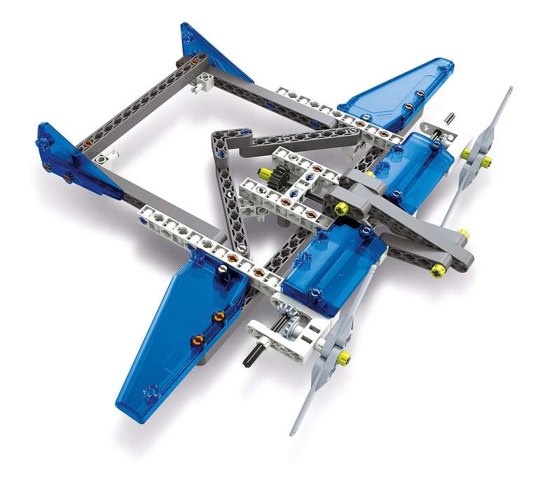 Clementoni Science Museum Mechanics Laboratory Aeroplanes Helicopters build kit. Max 3 per order