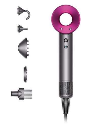 Dyson Supersonic hair dryer (Iron/Fuchsia) - Refurbished, 1 Year Guarantee - £188.99 @ Dyson / Ebay