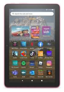 Fire HD 8 Tablet - 8-Inch HD Display, 32GB pink or black states rrp £99 - £39.99 free click & collect @ Very