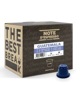 Note d'Espresso - Guatemala - Coffee Capsules X 100 £13.08 / £12.43 S&S @ Amazon