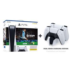 PlayStation 5 Console EA SPORTS FC 24 Bundle + DualSense Charging Station - ShopTo