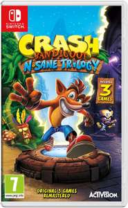 Crash Bandicoot N. Sane Trilogy Nintendo Switch - £19.99 + Free Click and Collect @ Smyths