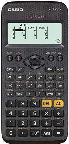 Casio FX-83GTX Scientific Calculator, Black £12.75 @ Amazon