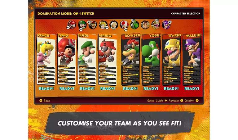 Mario Strikers: Battle League Football Nintendo Switch Game £29.99 + Free Click & Collect @ Argos
